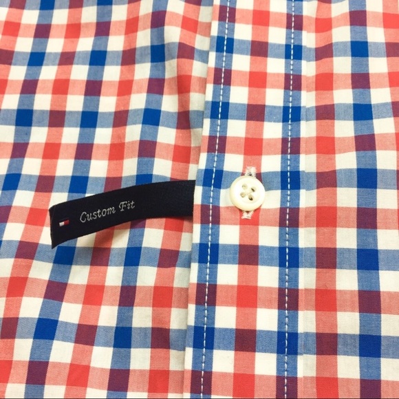 Tommy Hilfiger Custom Fit Plaid Shirt - Picture 6 of 8